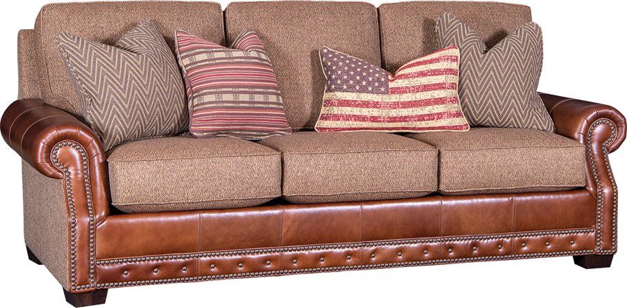 5587LF Sofa Herringbone Red Brown.jpg