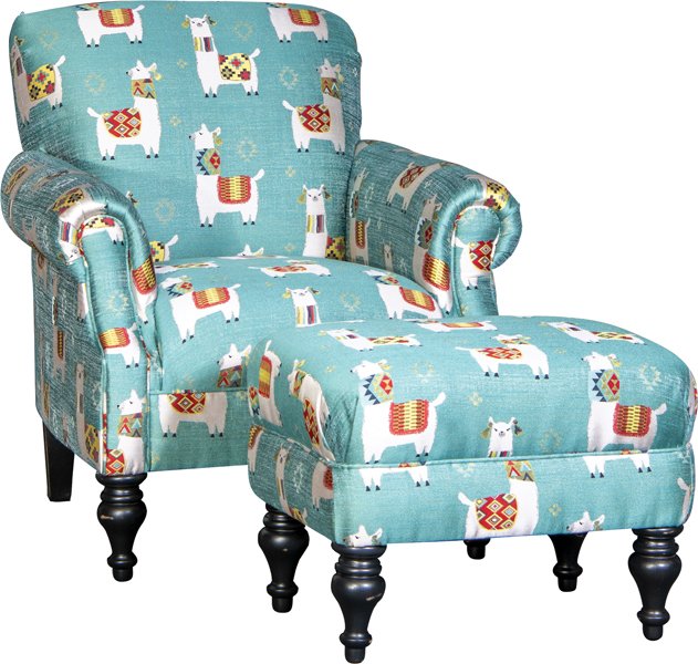 8960F Chair and Otto Llama Drama Aqua.jpg